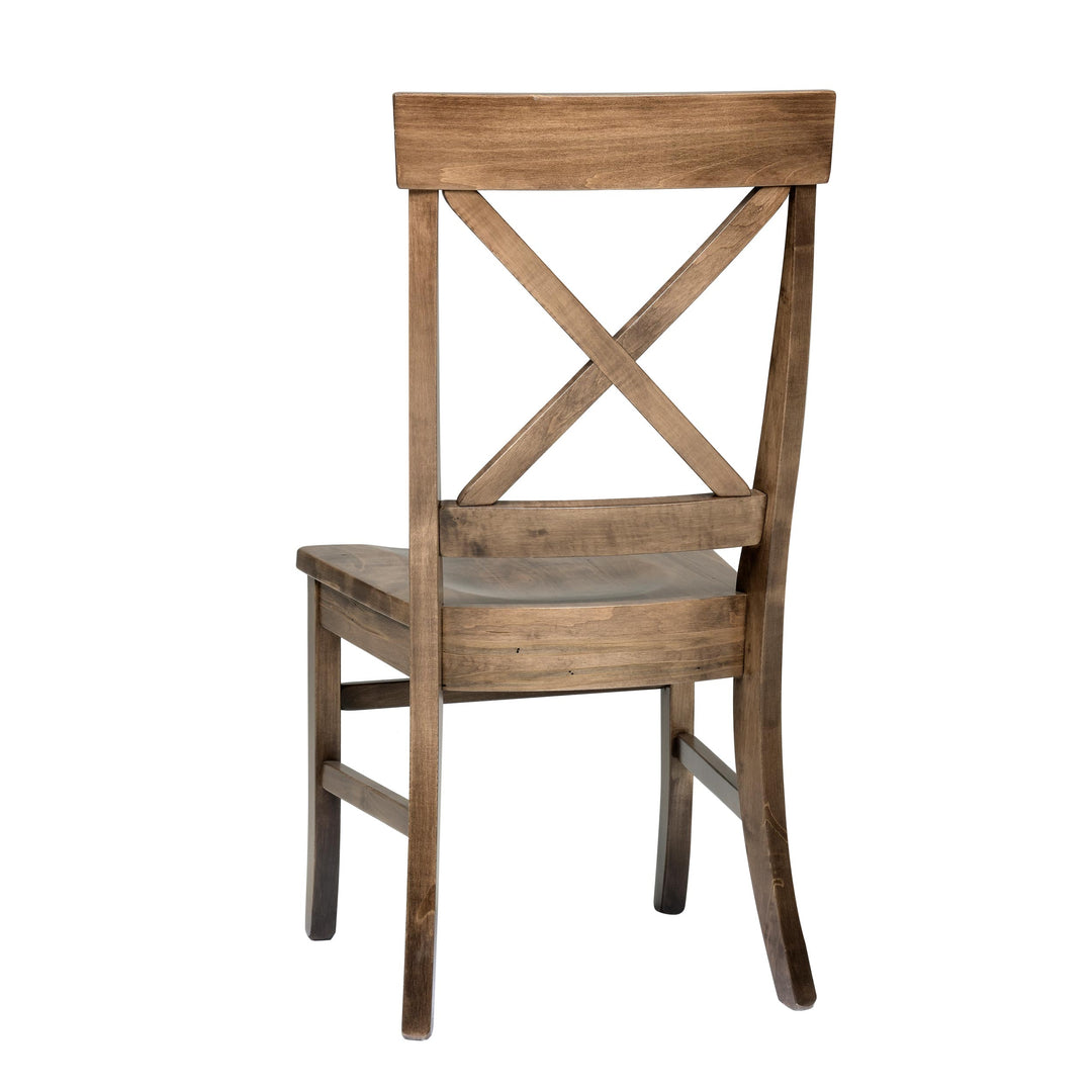 QW Amish Single X Side Chair