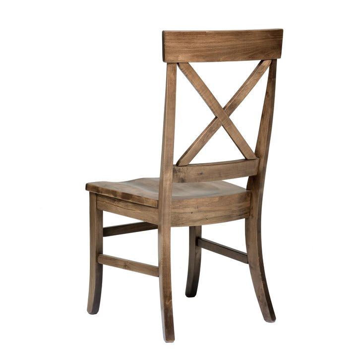 QW Amish Single X Side Chair