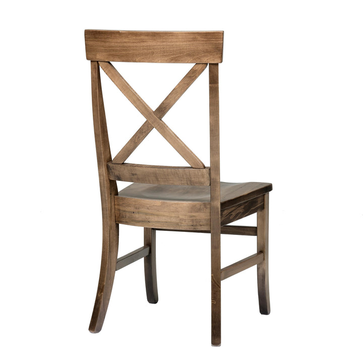 QW Amish Single X Side Chair