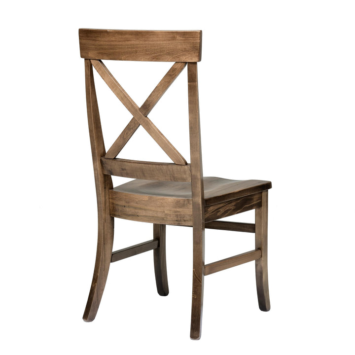 QW Amish Single X Side Chair