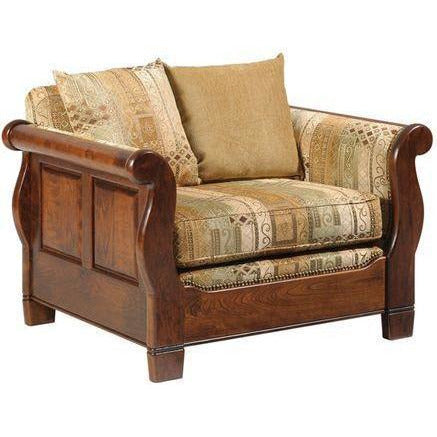 QW Amish Sleigh Chair QPWF-3500CHAIRCUSHION