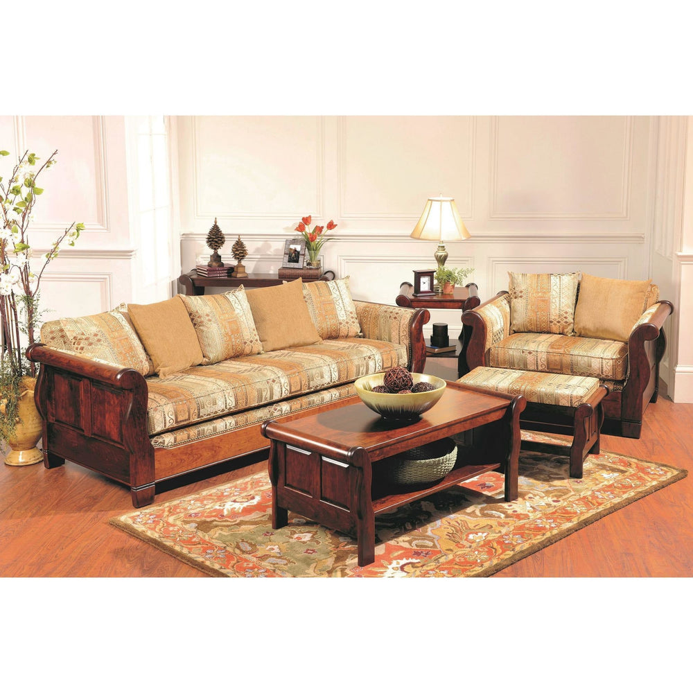 QW Amish Sleigh Sofa QPWF-3500SOFA