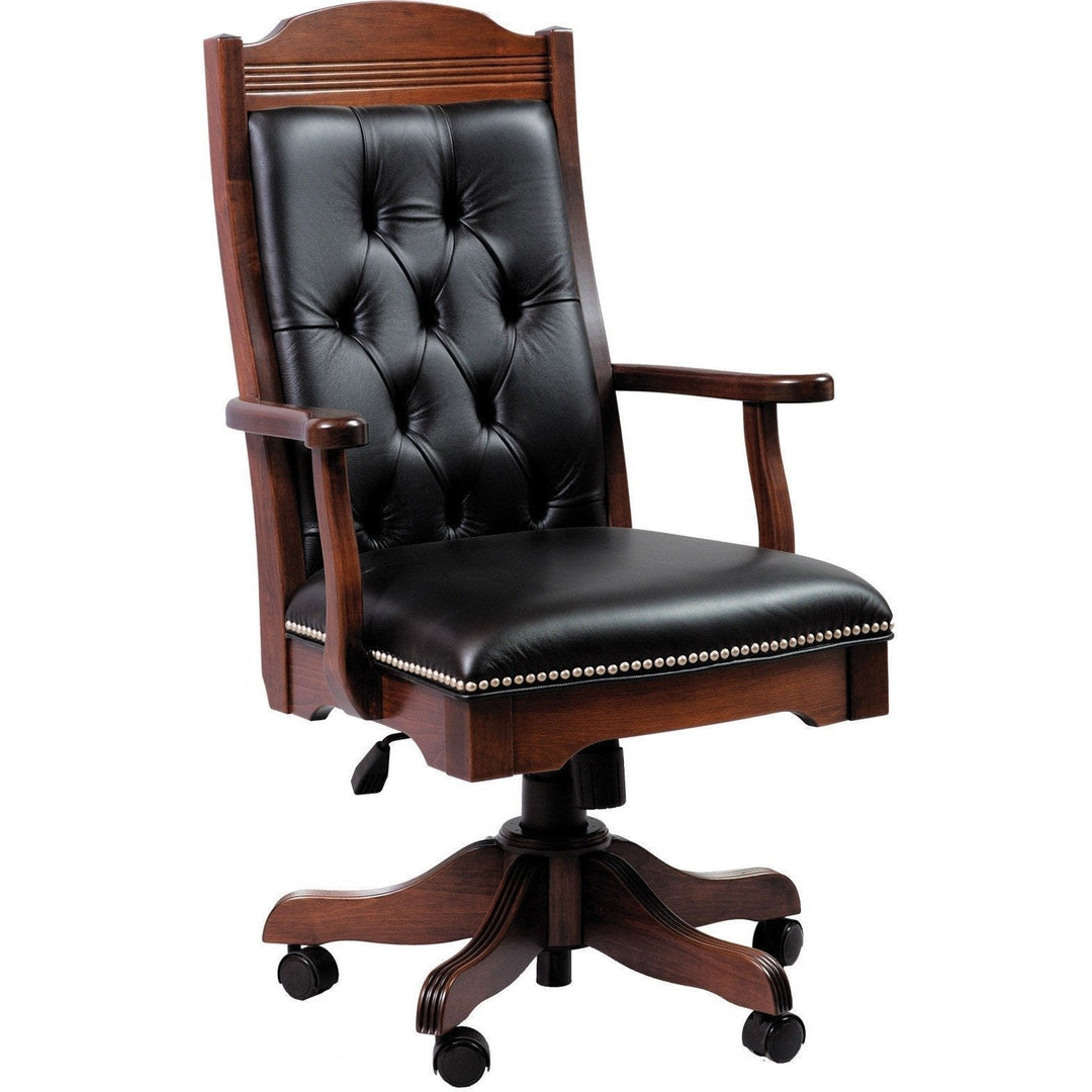 QW Amish Starr Executive Arm Chair (with gas lift) BUPE-SEAC340