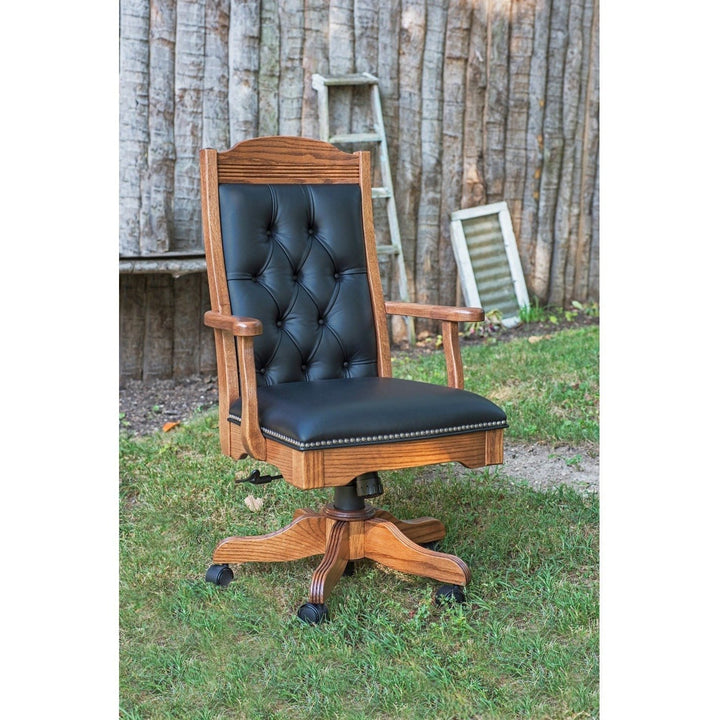 QW Amish Starr Executive Arm Chair (with gas lift) BUPE-SEAC340