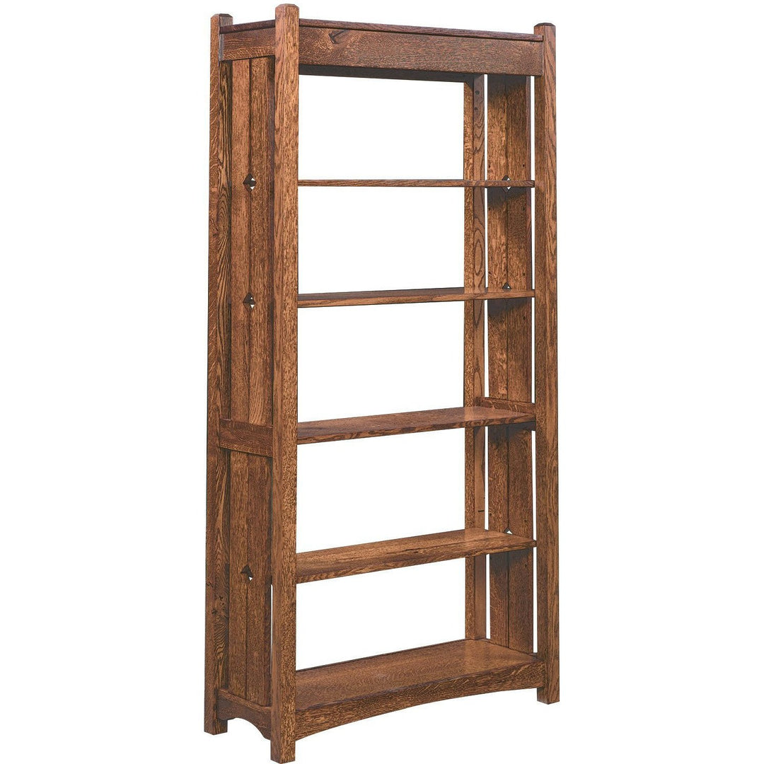 QW Amish Tempe 36x77 Open Bookcase