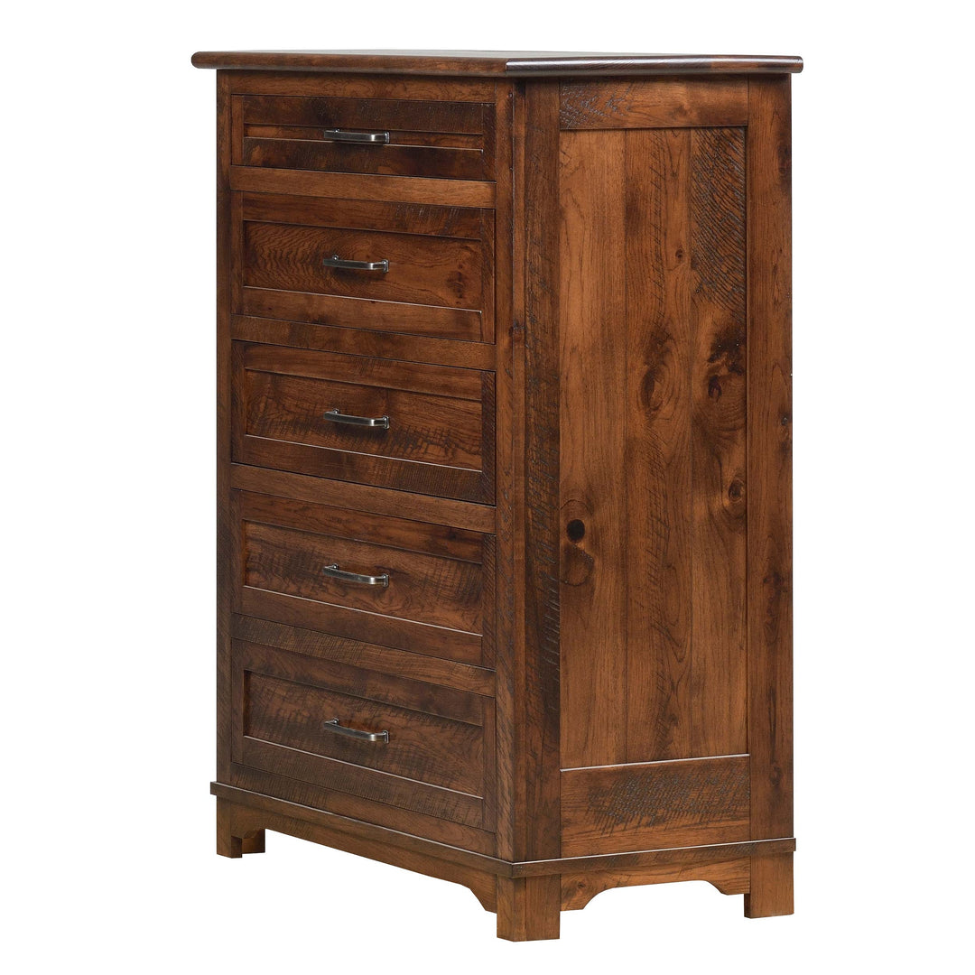 QW Amish Teton 5 Drawer Chest