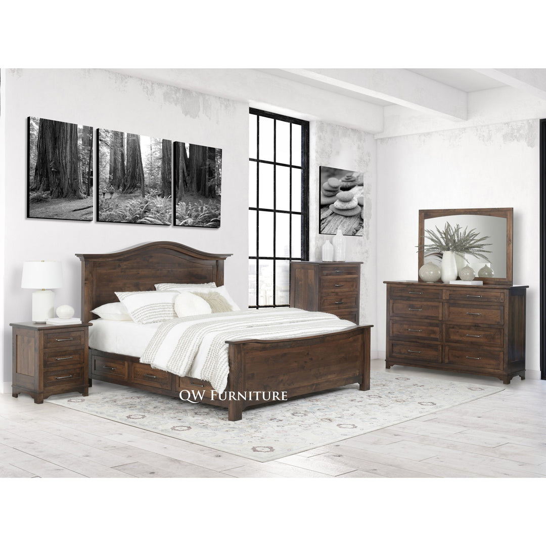 QW Amish Teton Dresser & Optional Mirror