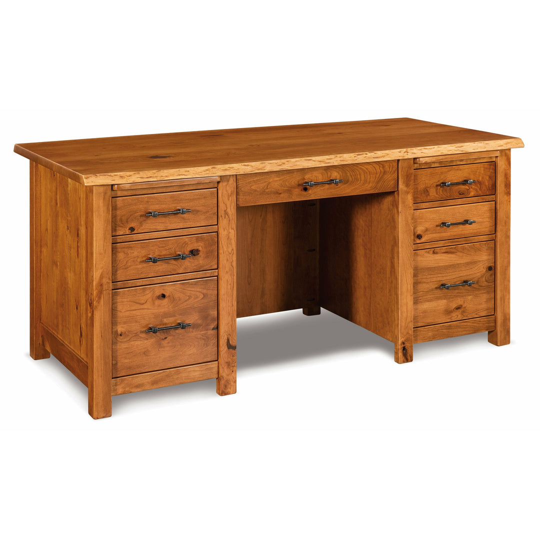 QW Amish Timbra Live Edge Desk