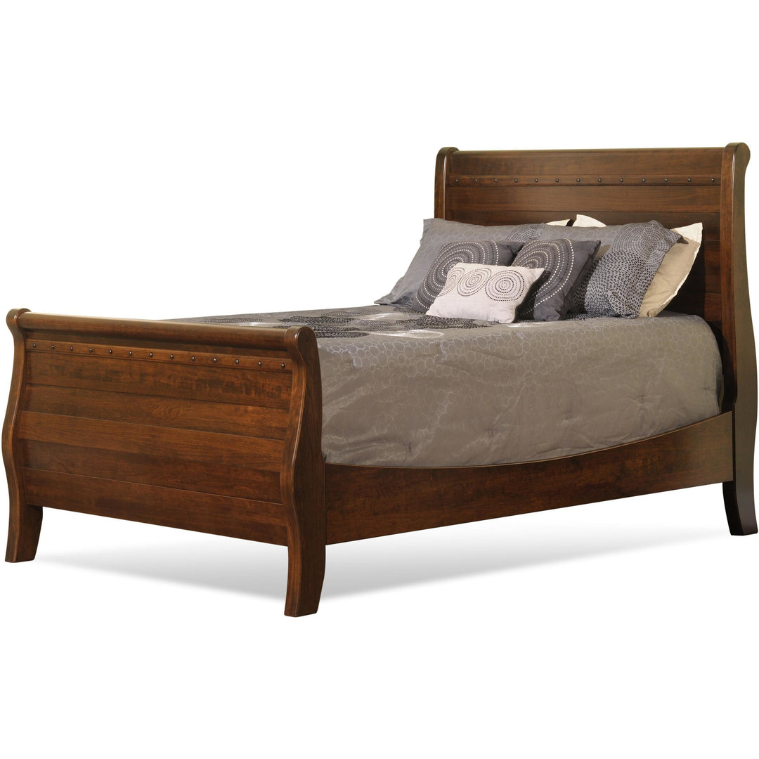 QW Amish Tucker Sleigh Bed VE-TUCKER36"FTBD