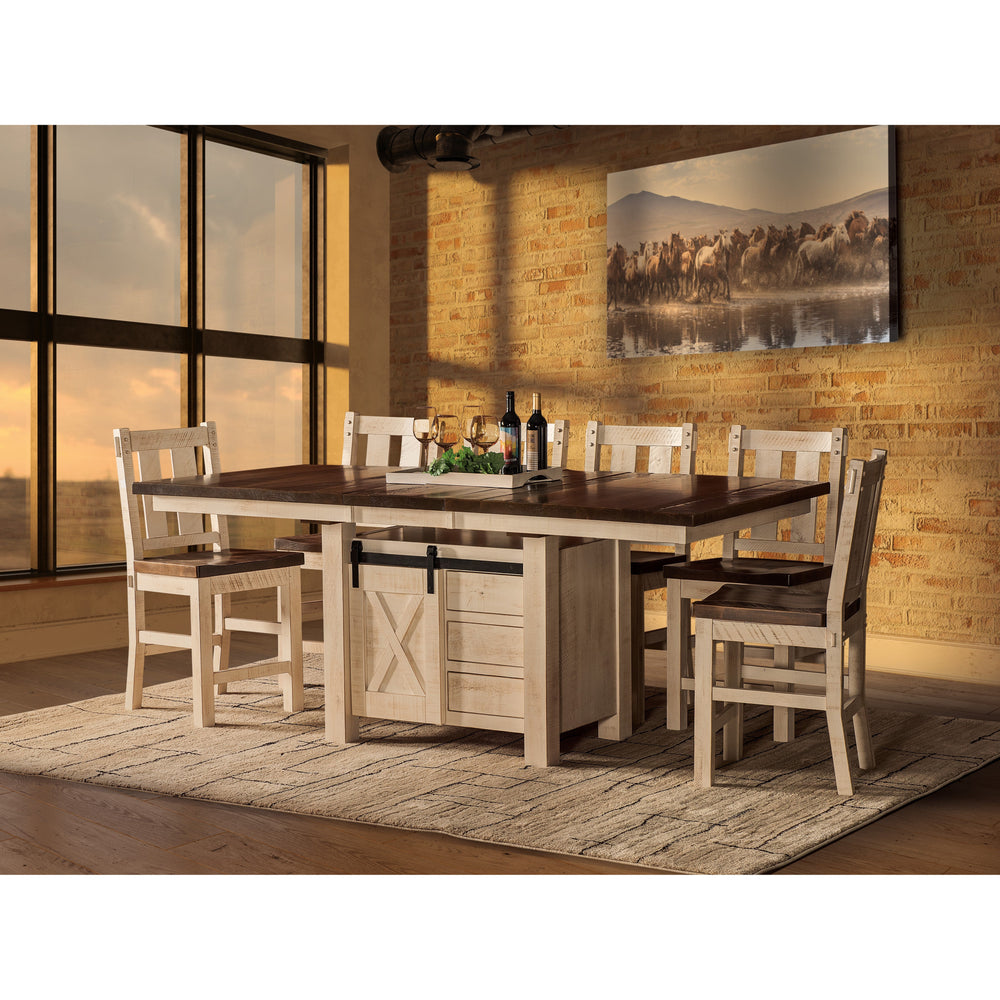 QW Amish Tulsa Cabinet Table