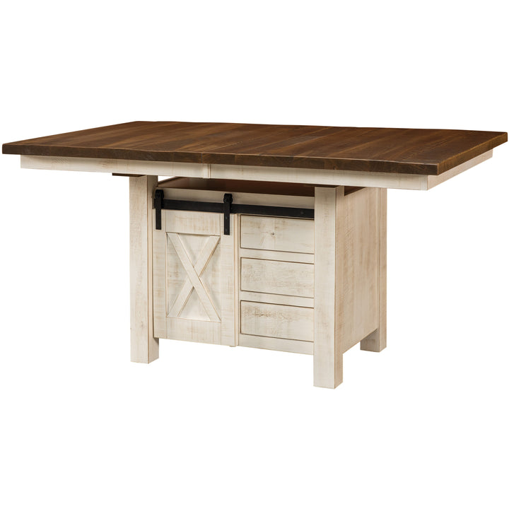 QW Amish Tulsa Cabinet Table