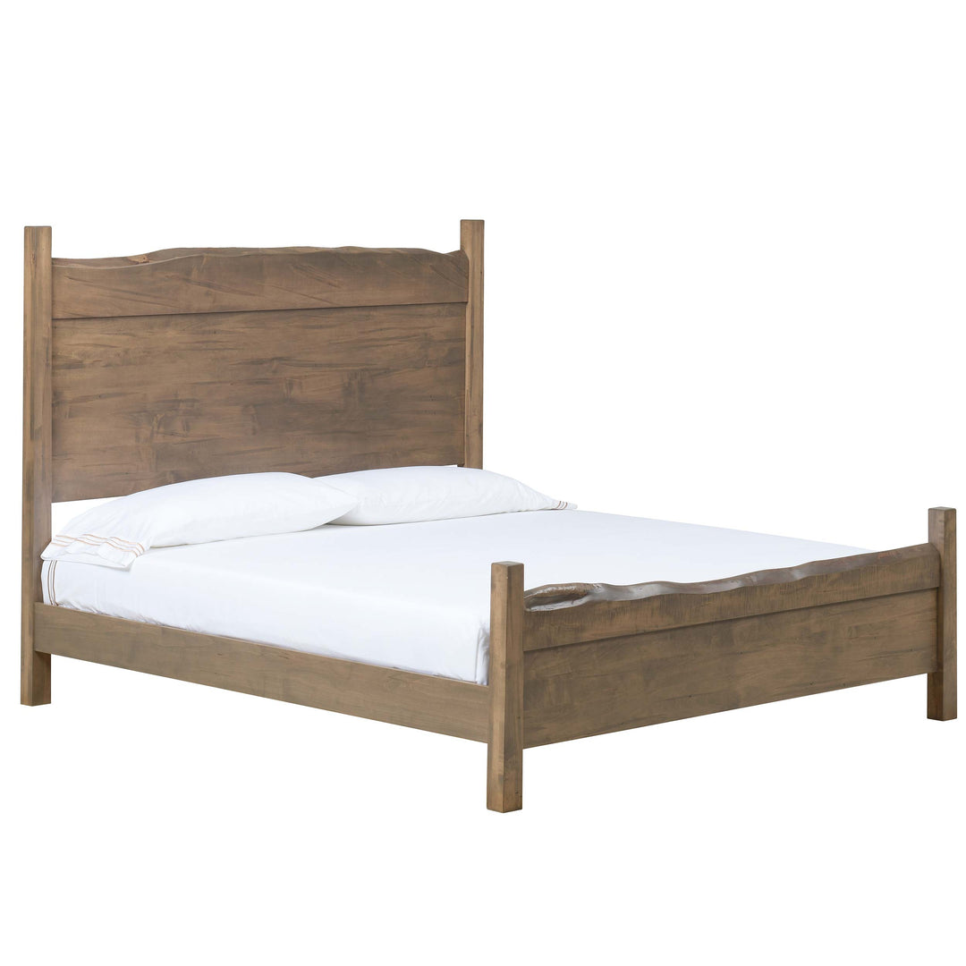 QW Amish Tuscany Live Edge Bed