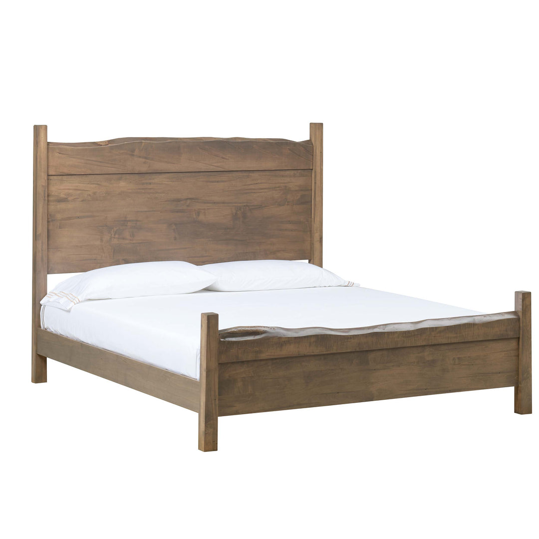 QW Amish Tuscany Live Edge Bed