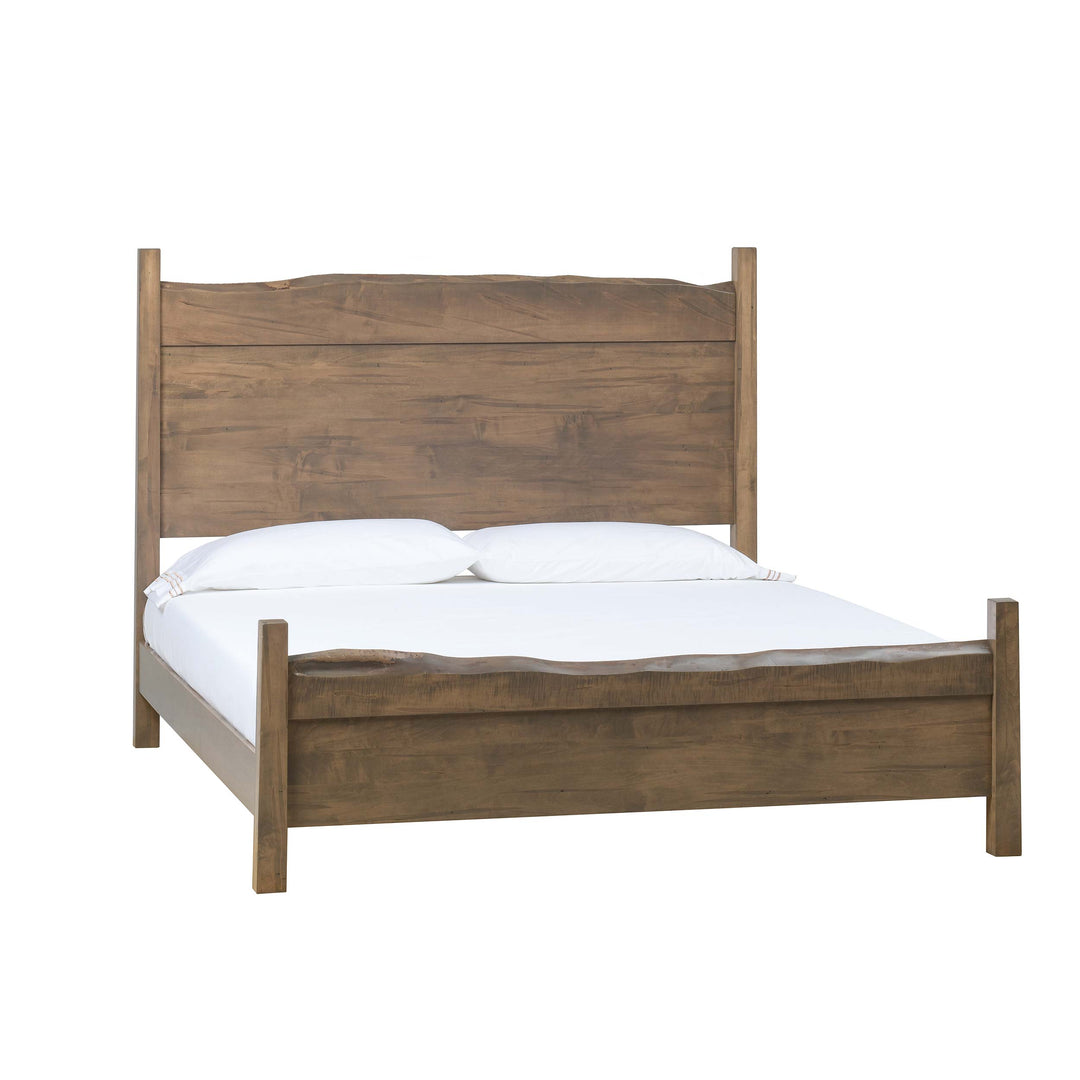 QW Amish Tuscany Live Edge Bed