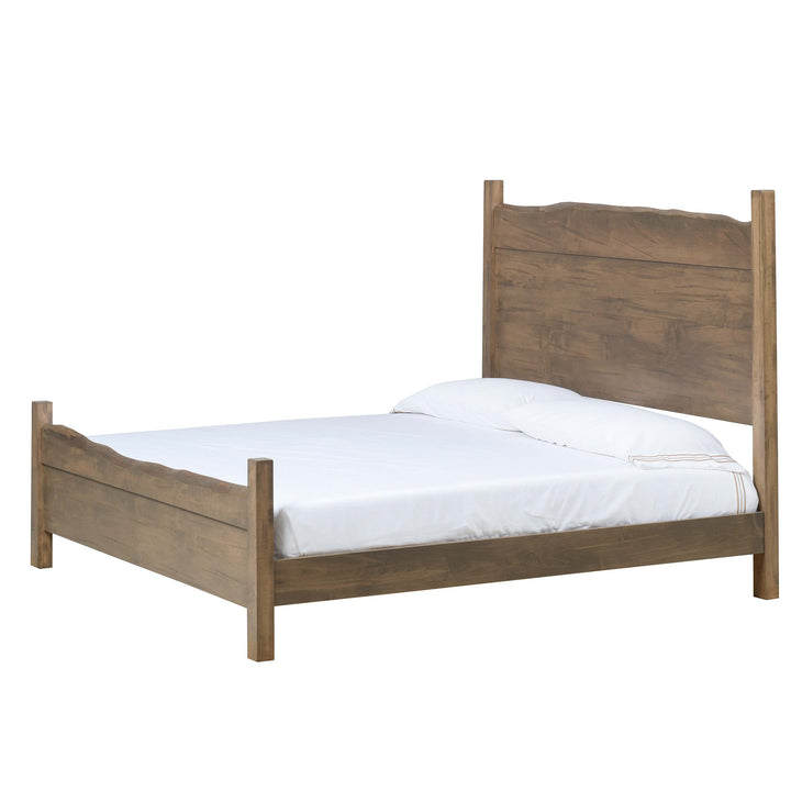 QW Amish Tuscany Live Edge Bed