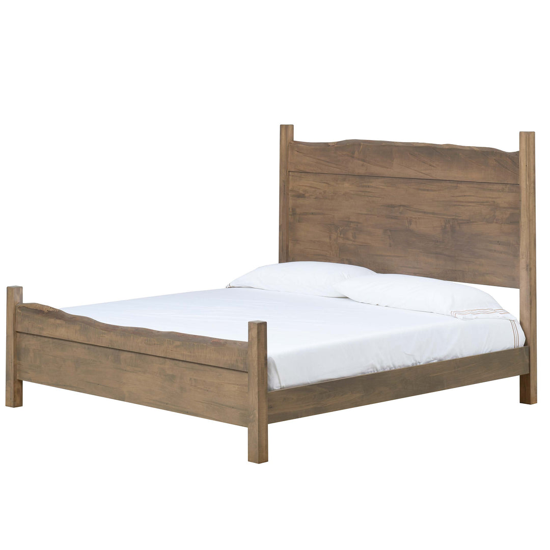 QW Amish Tuscany Live Edge Bed