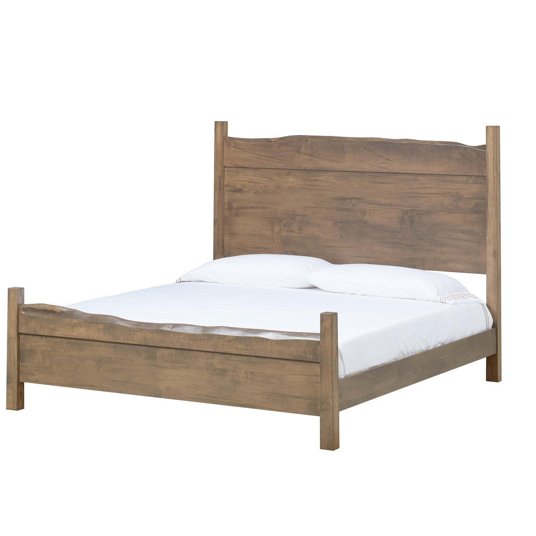 QW Amish Tuscany Live Edge Bed