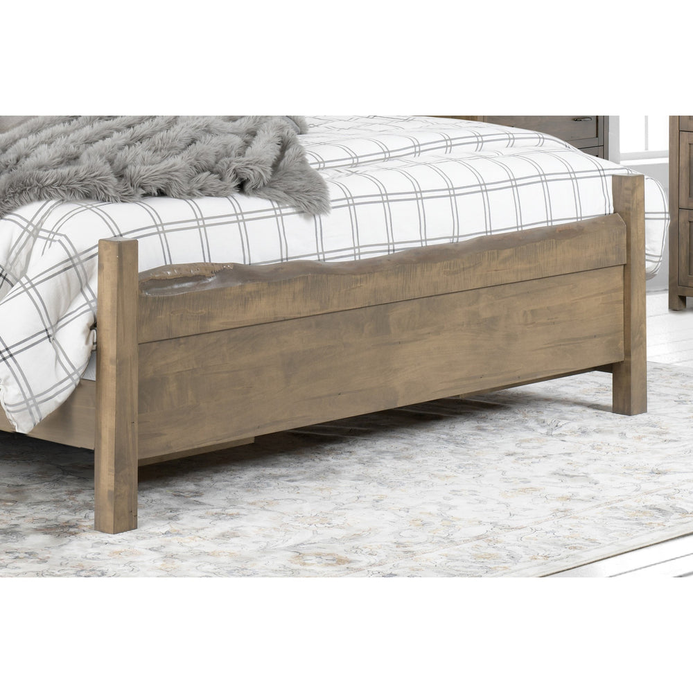 QW Amish Tuscany Live Edge Bed