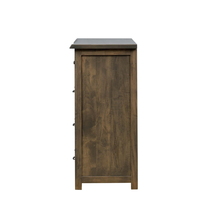 QW Amish Tuscany Live Edge Dresser with Optional Mirror