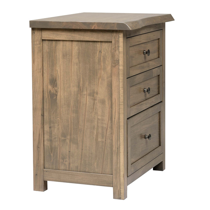 QW Amish Tuscany Live Edge Nightstand