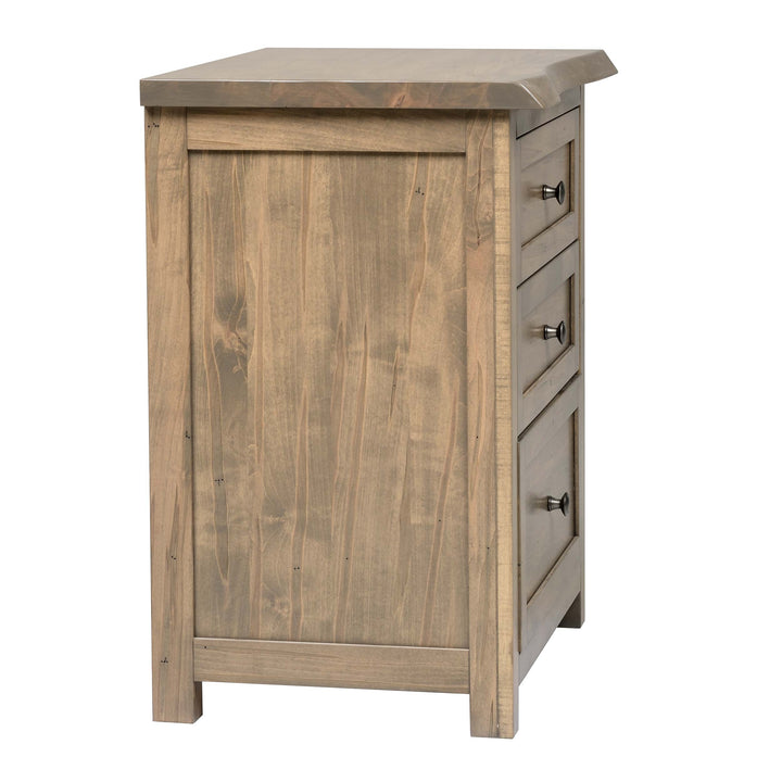 QW Amish Tuscany Live Edge Nightstand