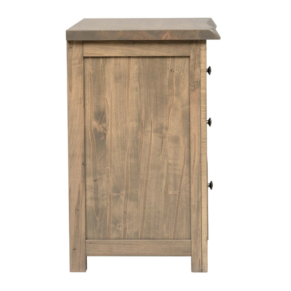 QW Amish Tuscany Live Edge Nightstand