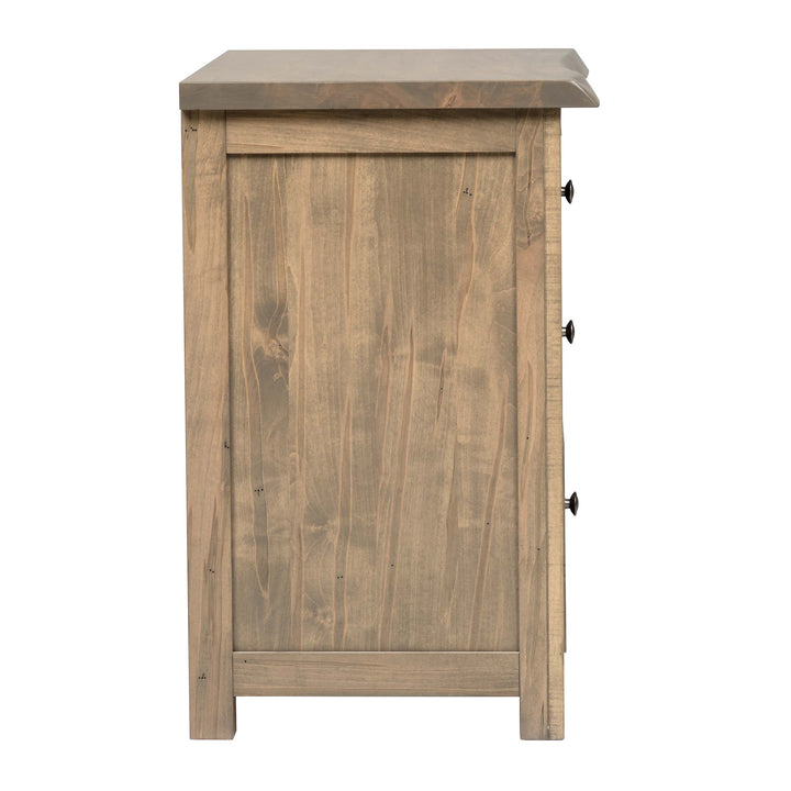 QW Amish Tuscany Live Edge Nightstand