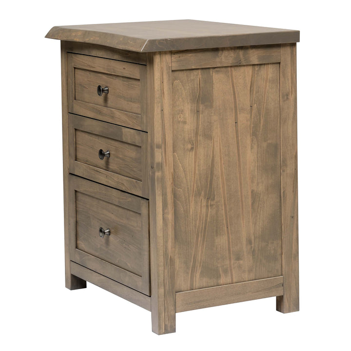 QW Amish Tuscany Live Edge Nightstand