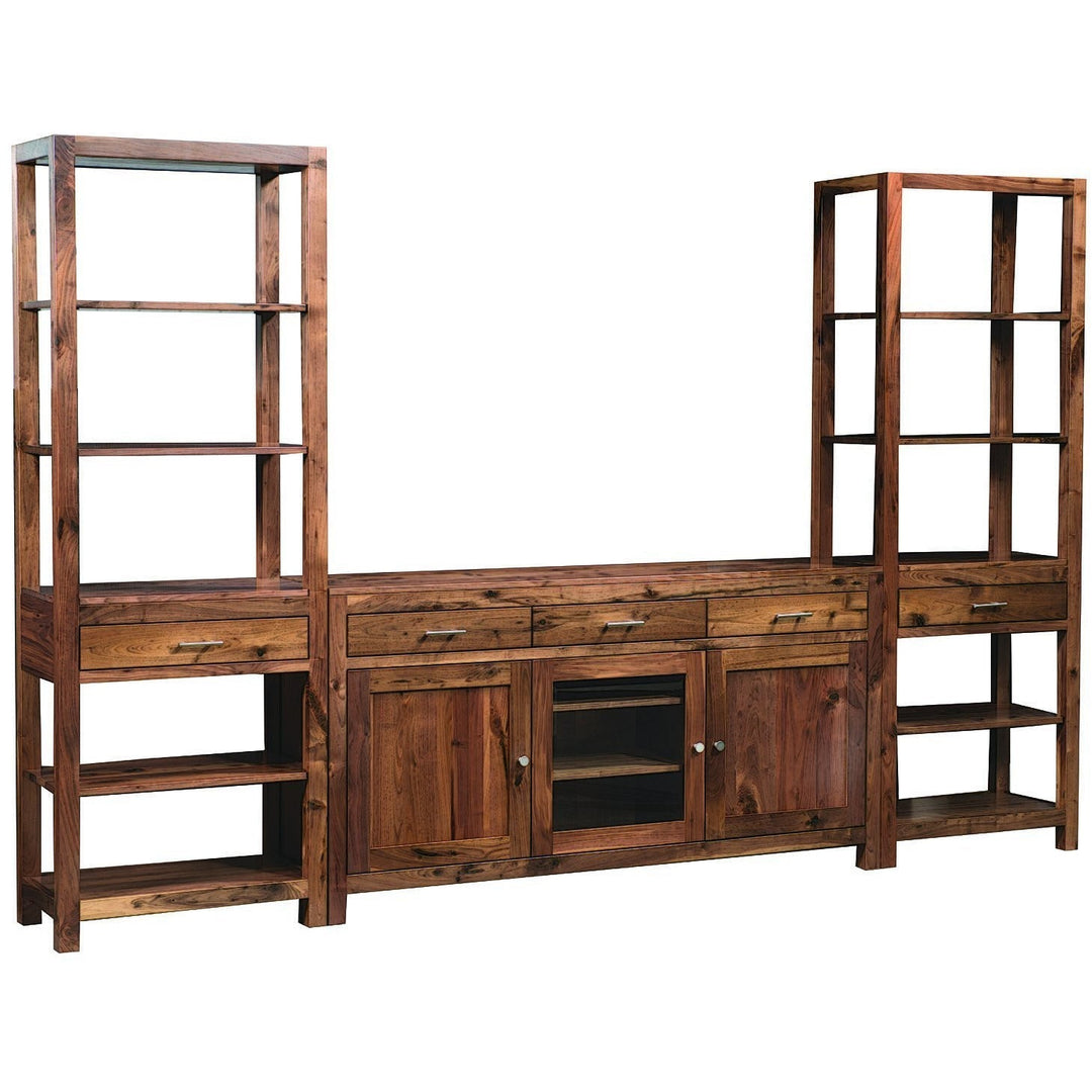 QW Amish Urban 124" Wall Unit