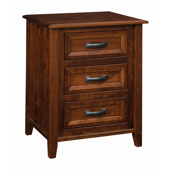 QW Amish Ventura 3 Drawer Nightstand