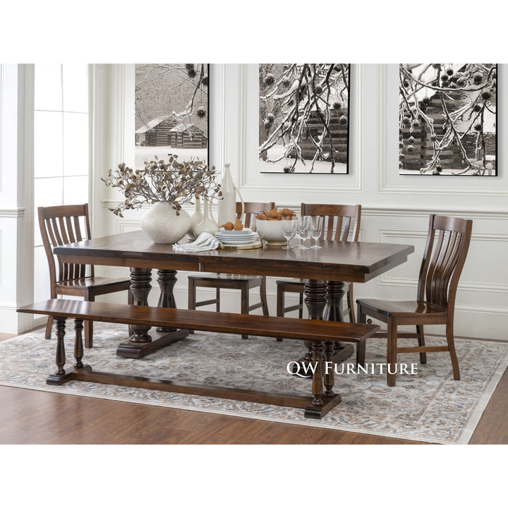 QW Amish Verona 6pc Dining Set