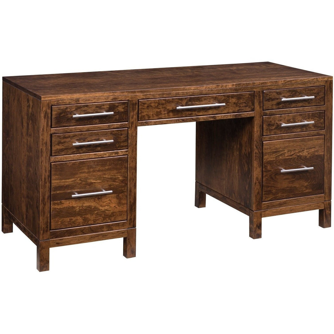 QW Amish Vienna Desk with Optional Hutch ALWO-VA6024