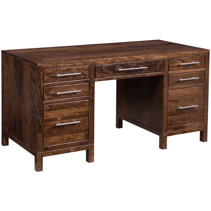 QW Amish Vienna Executive Desk ALWO-VA6028-E