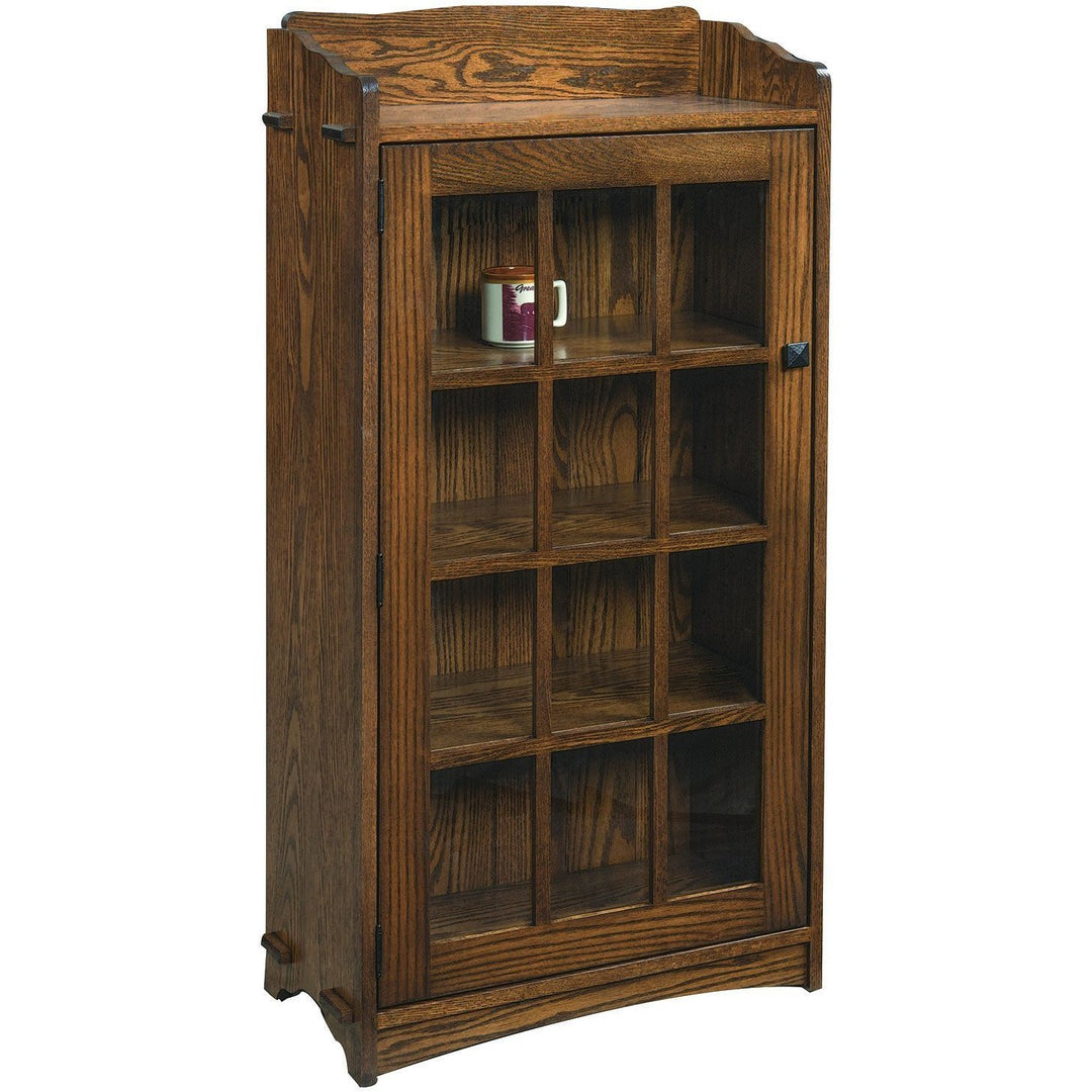 QW Amish Village Mission Bookcase