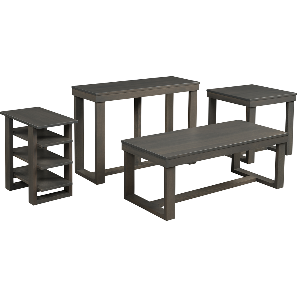 QW Amish Waco End Table Bookshelf