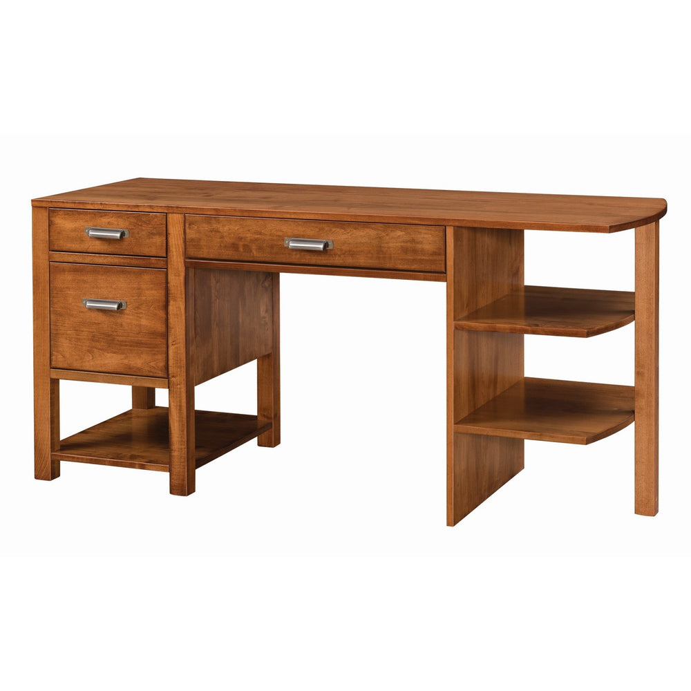 QW Amish Wakefield Shelf Desk w/ Optional Hutch