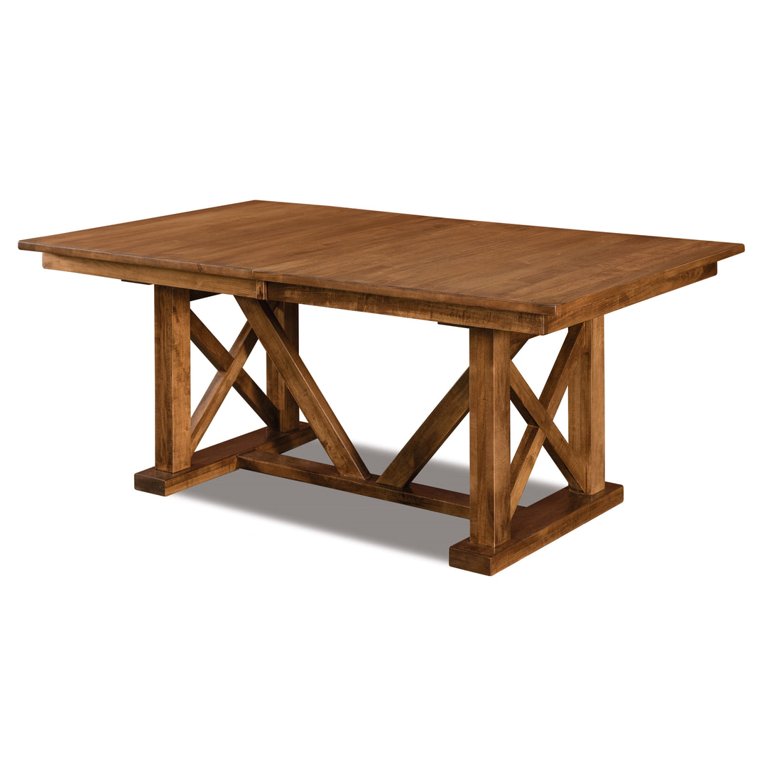 QW Amish Watkins Trestle Table