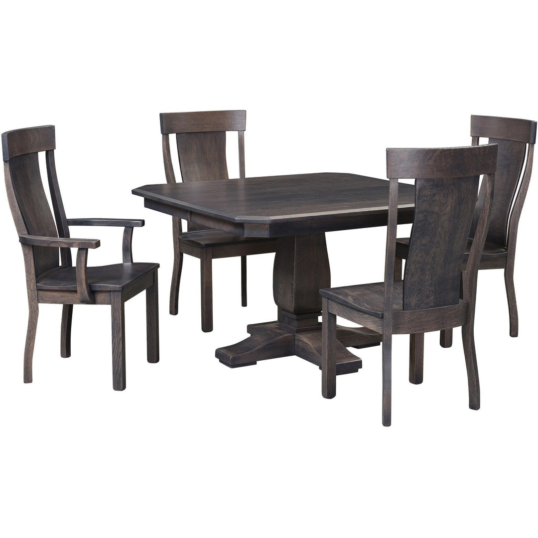 QW Amish Weldon 5pc Dining Set