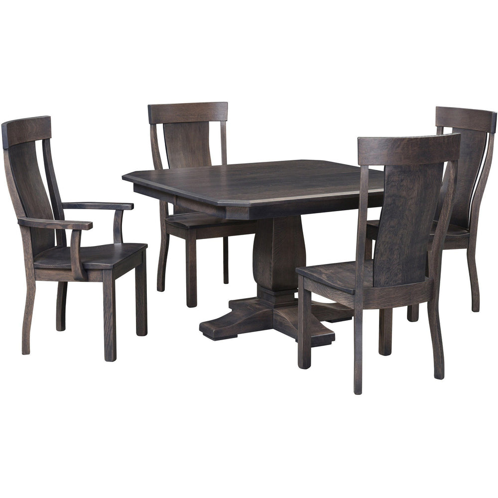 QW Amish Weldon Table KQLK-BASSET-SINGLESSET-SINGLE