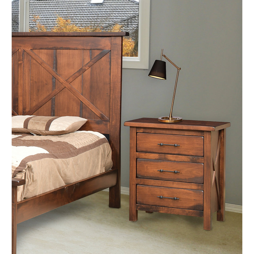 QW Amish Wildwood Superior Nightstand