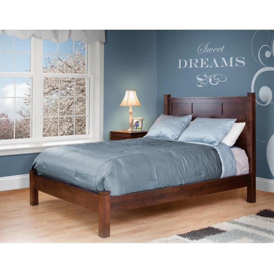 QW Amish Williamsburg Panel Bed JFBM-FUWBG