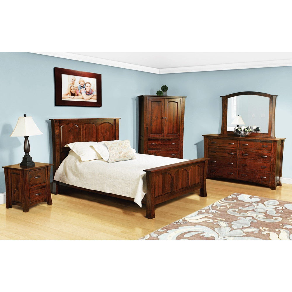 QW Amish Woodbury Bed