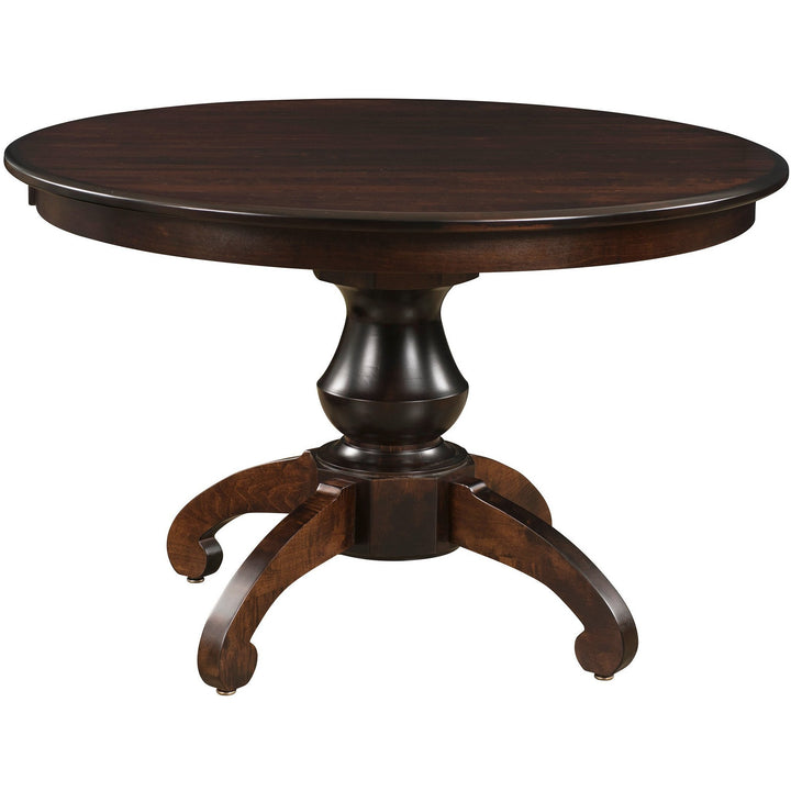 QW Amish Woodstock Single Pedestal Table