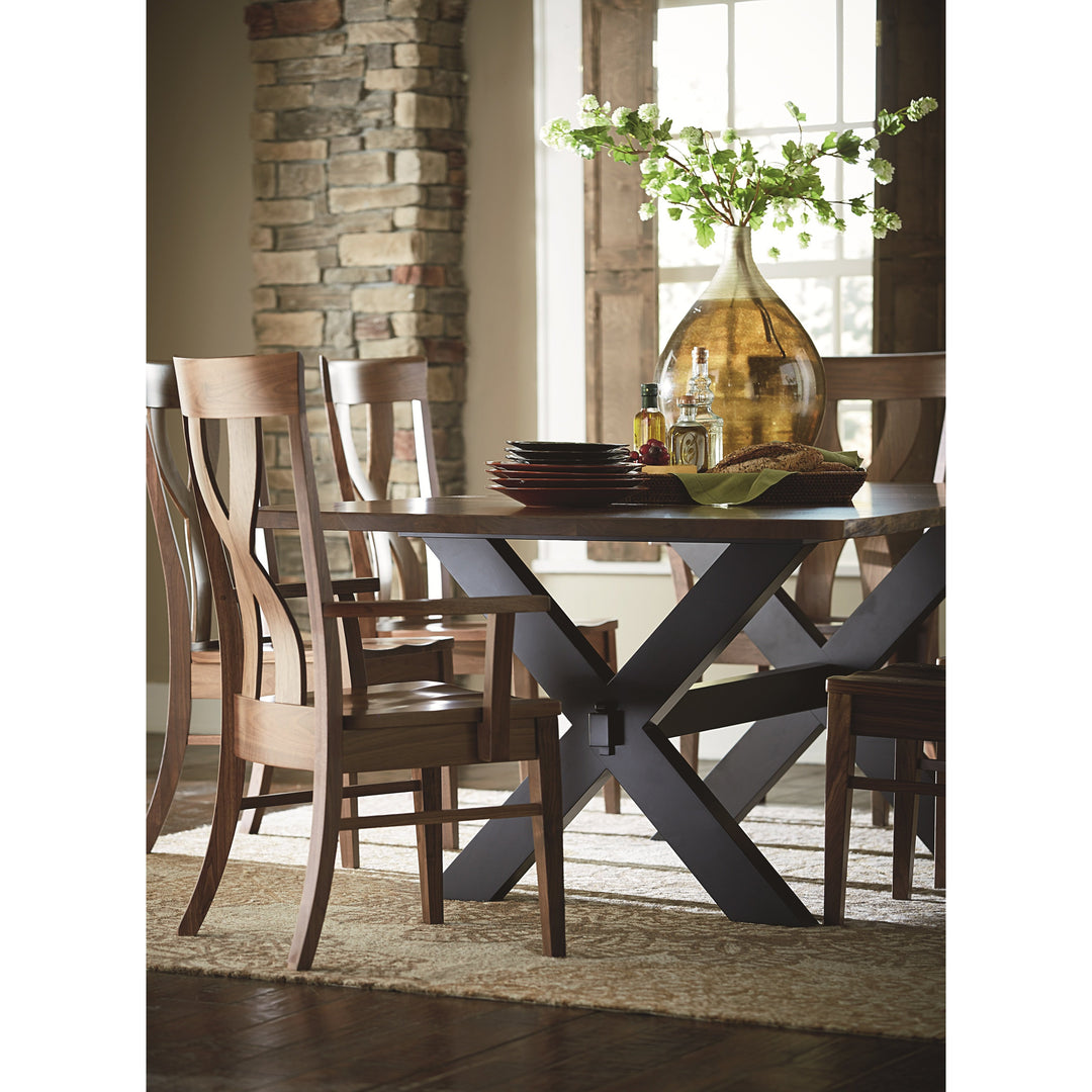 QW Amish Xander Live Edge Table